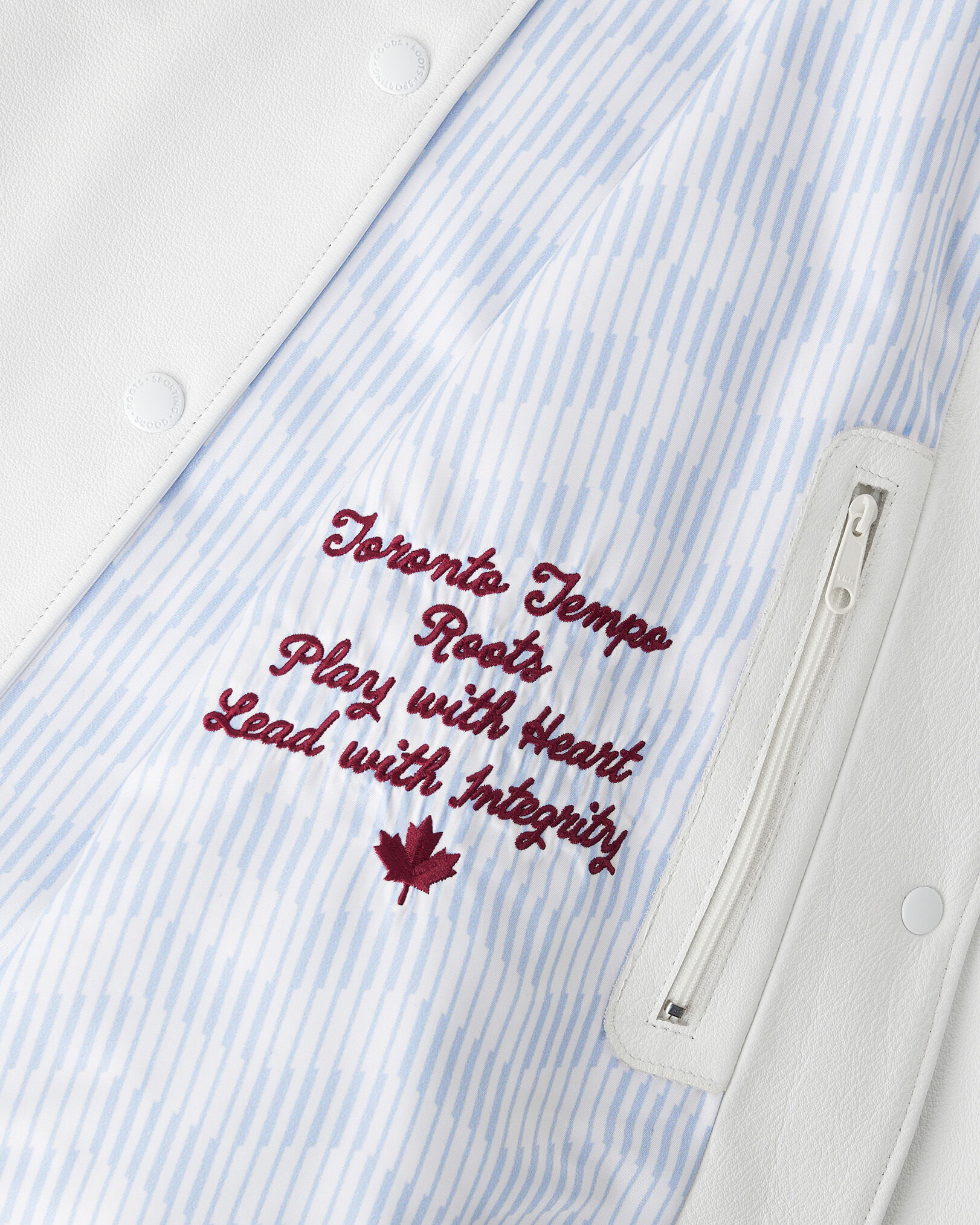 Womens Toronto Tempo Warm Up Jacket