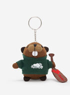 Beaver Canoe Keychain