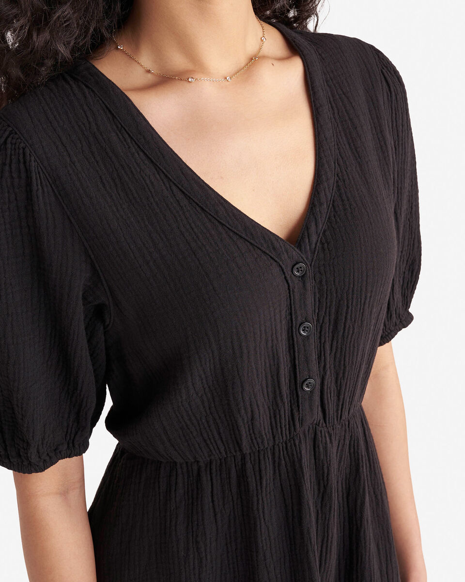 Isla Cotton Gauze Tea Dress