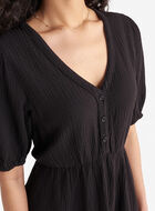 Isla Cotton Gauze Tea Dress