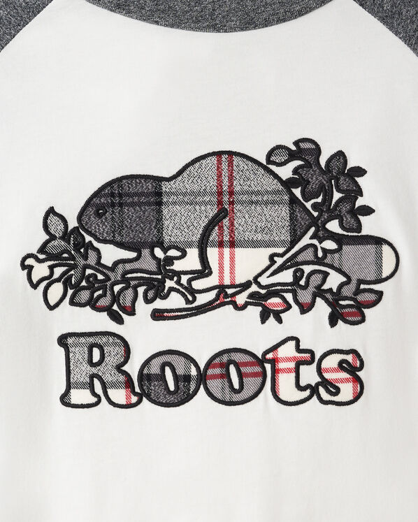 T-shirt à manches longues et carreaux Cooper pour femmes T-shirt à manches longues et carreaux Cooper pour femmes
