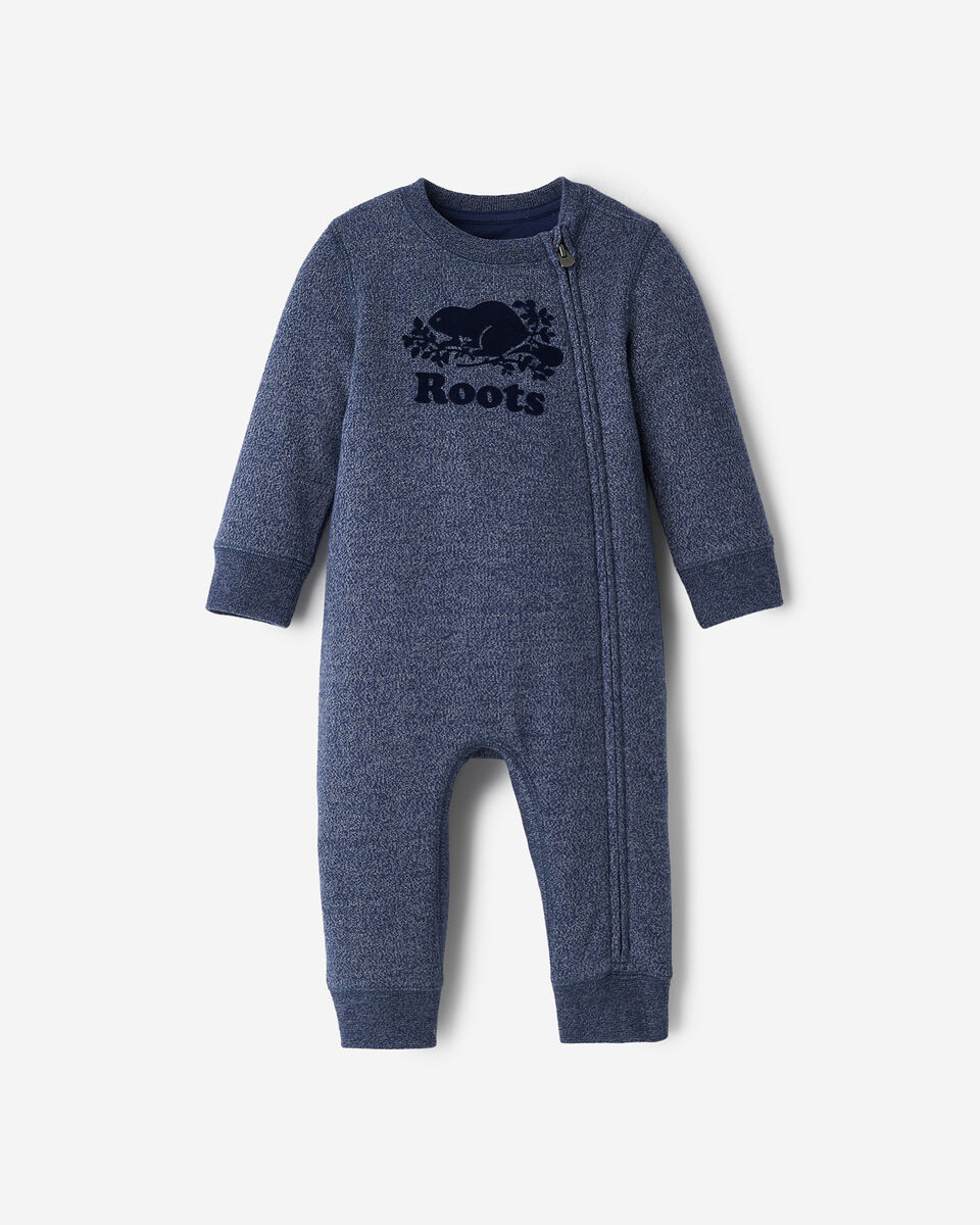 Barboteuse originale Cooper le castor en coton bio pour b&eacute;b&eacute;s