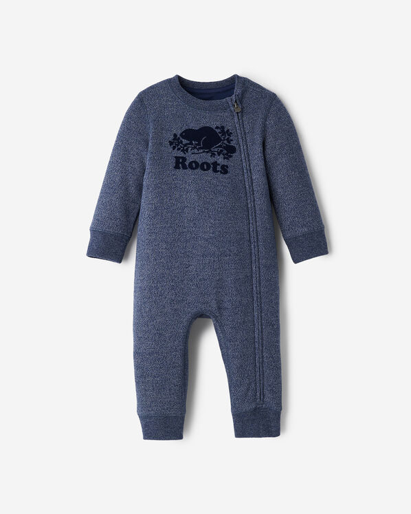 Barboteuse originale Cooper le castor en coton bio pour b&eacute;b&eacute;s