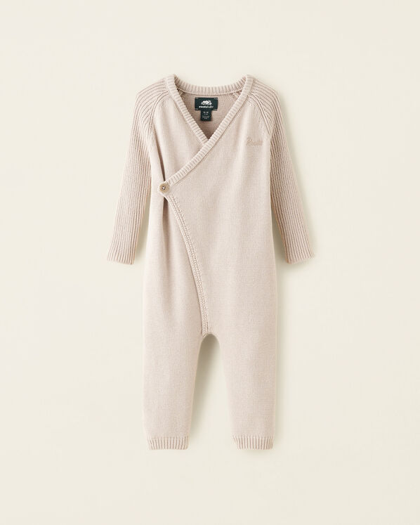 Baby Wrap Sweater Romper