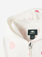 Chandail &agrave; capuchon et glissi&egrave;re douillet Amour Ourson pour tout-petits