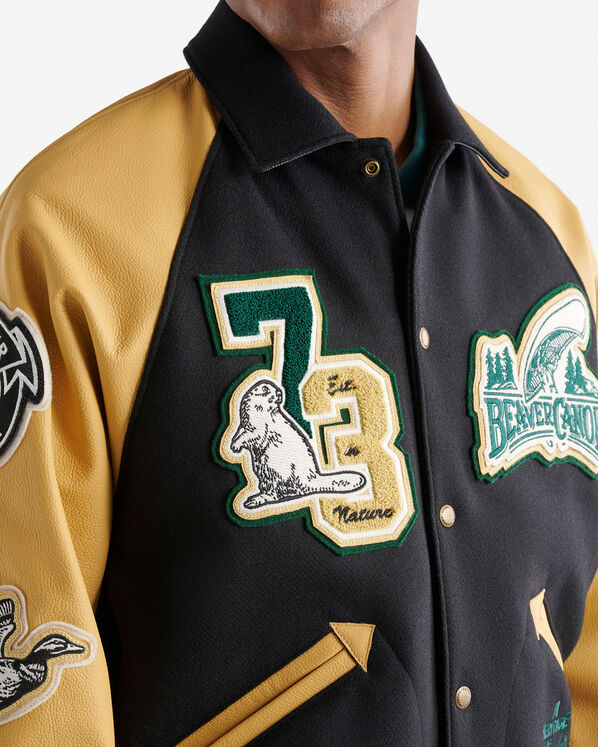 Beaver Canoe Varsity Jacket