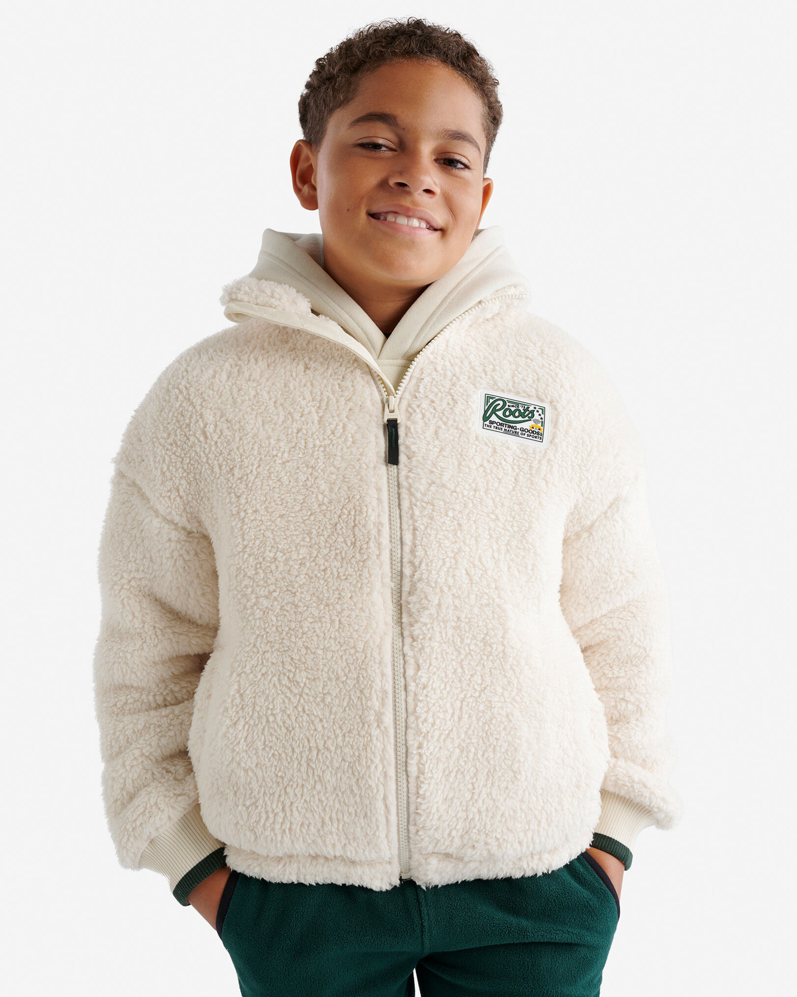Kids sheepskin coat on sale