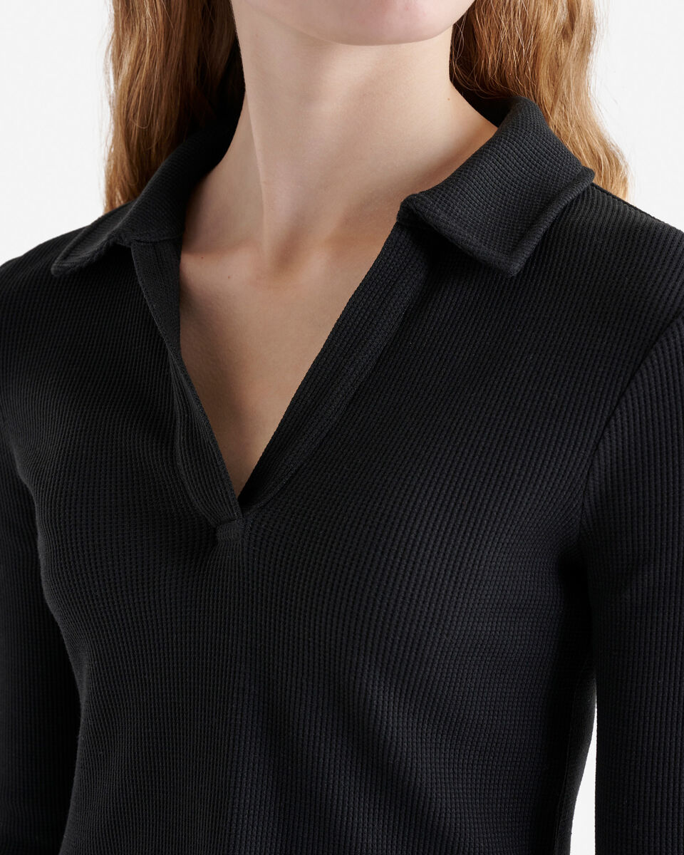 Baby Waffle Polo Top