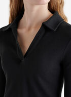 Baby Waffle Polo Top
