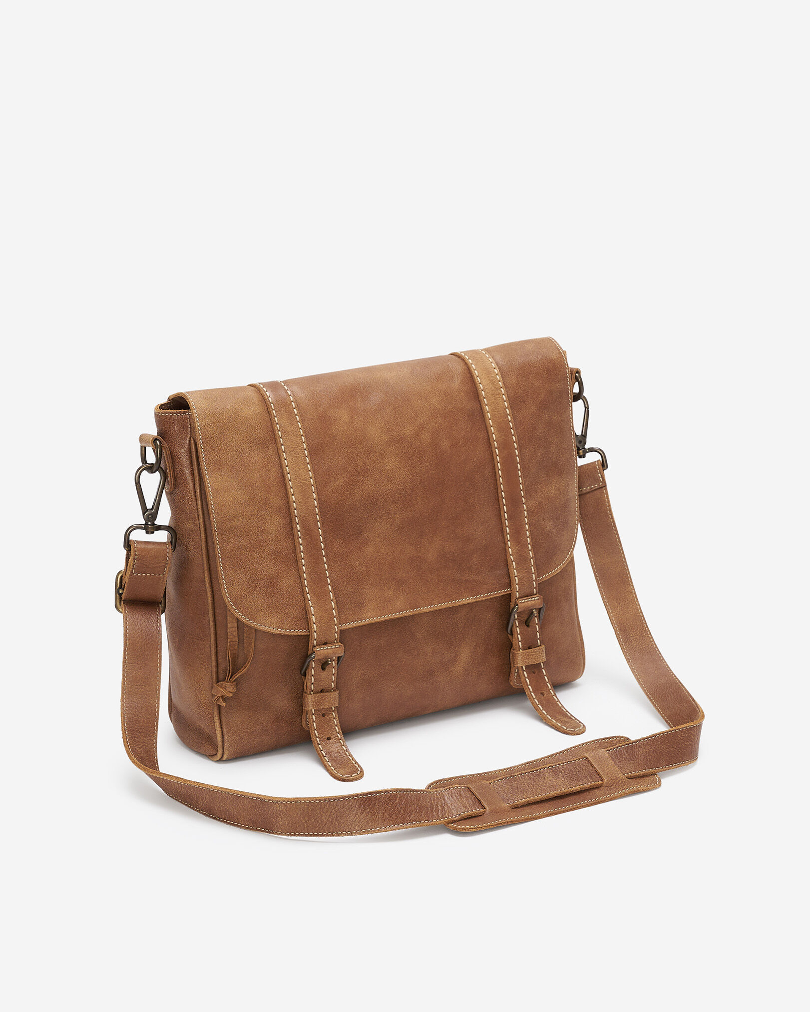 Roots leather briefcase outlet