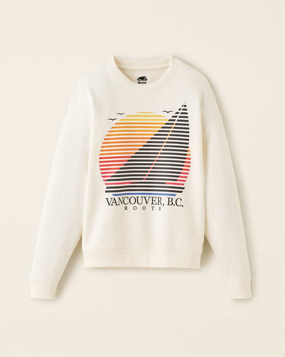 Roots Vancouver Landscape Crew Sweatshirt Gender Free. 1 Roots Vancouver Landscape Crew Sweatshirt Gender Free. 1