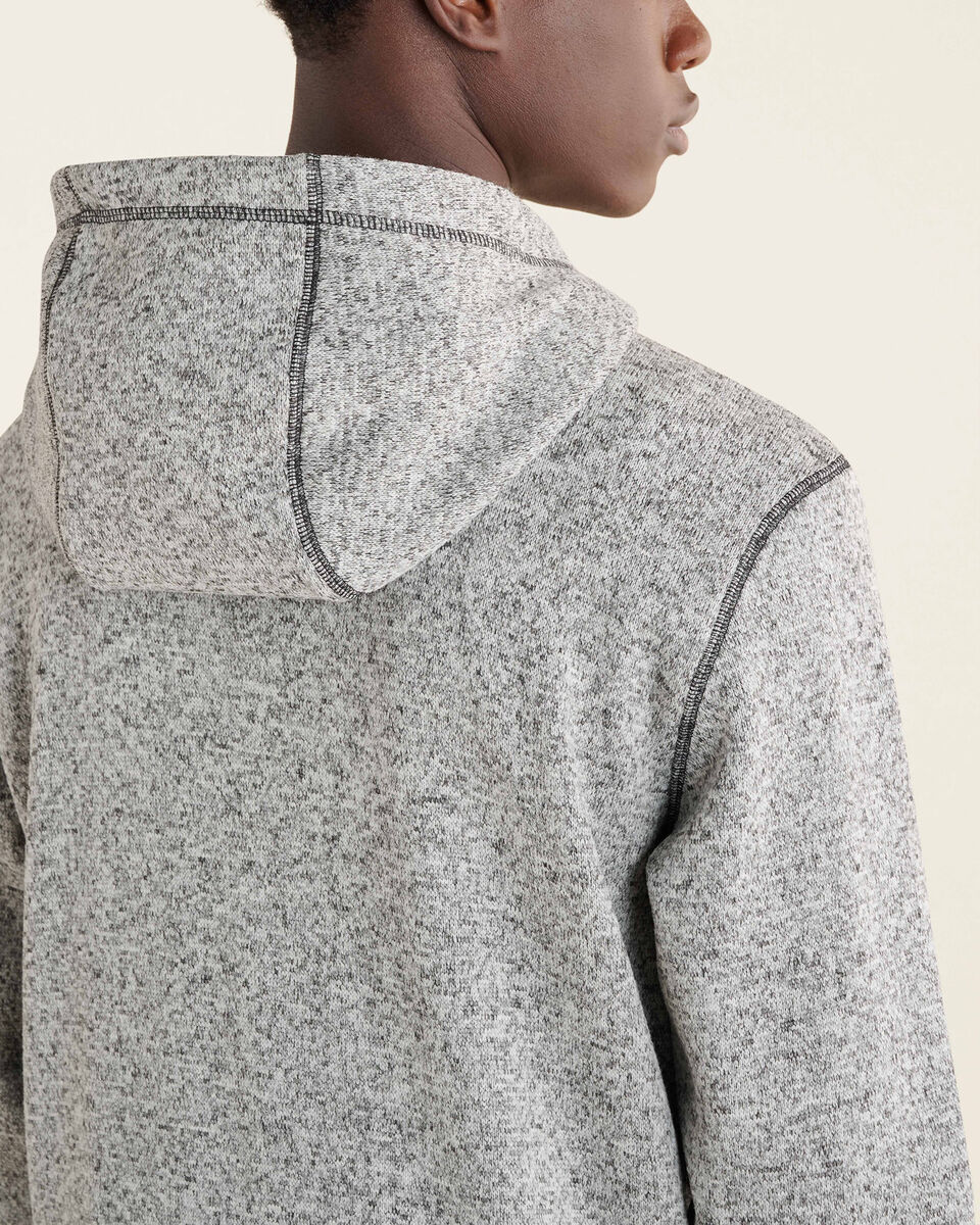 Sweater Fleece Zip Hoodie