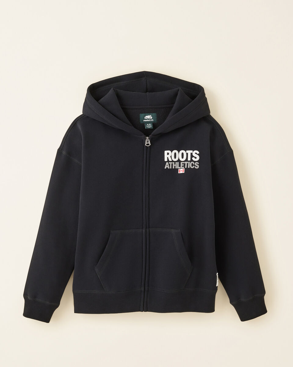 Chandail à capuchon à glissière Roots Athletics pour enfants