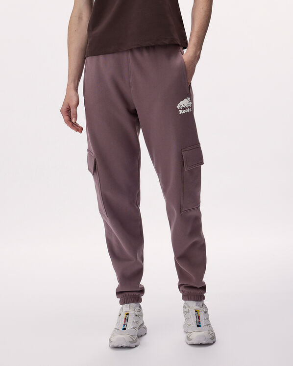 Pantalon cargo Cooper en molleton de coton bio