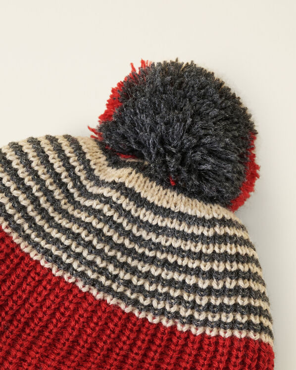 Kid Cabin Stripe Toque