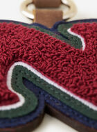 Breloque en chenille en forme de lettre