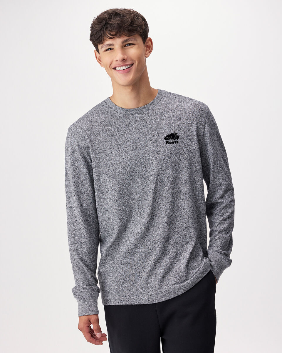 Mens Organic Perfect Pepper Long Sleeve T-Shirt