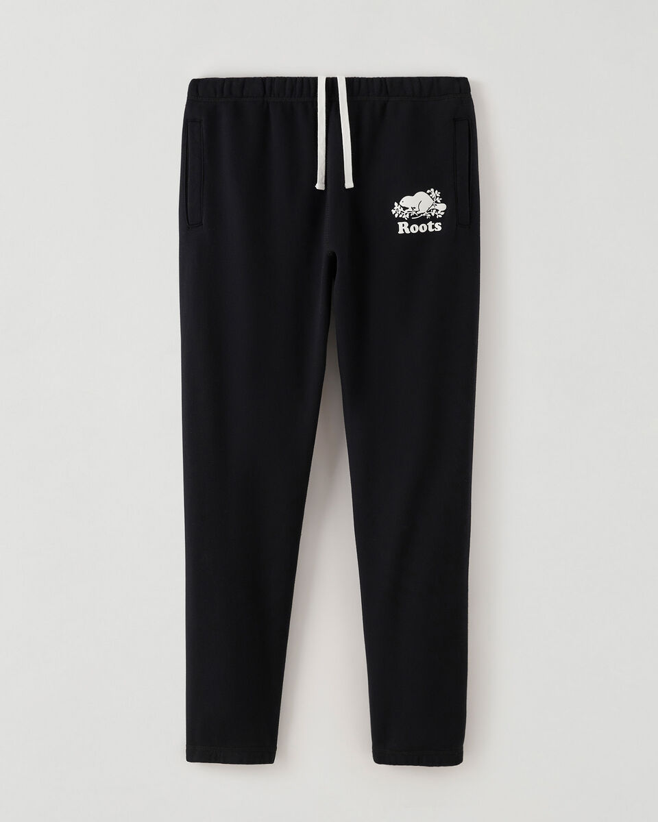 Roots Organic Original Slim Sweatpant. 1