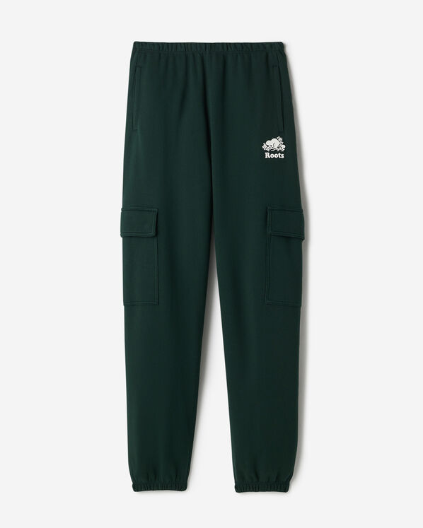 Pantalon cargo Cooper en molleton de coton bio