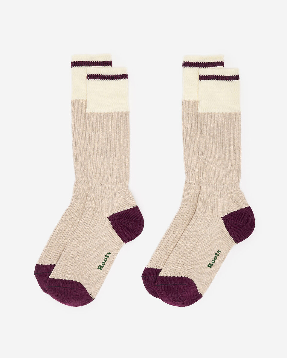 Adult Roots Warm Cabin Pop Sock 2 Pack