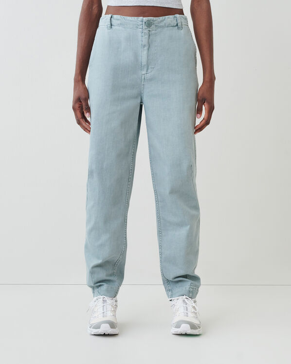 Soft Twill Barrel Pant