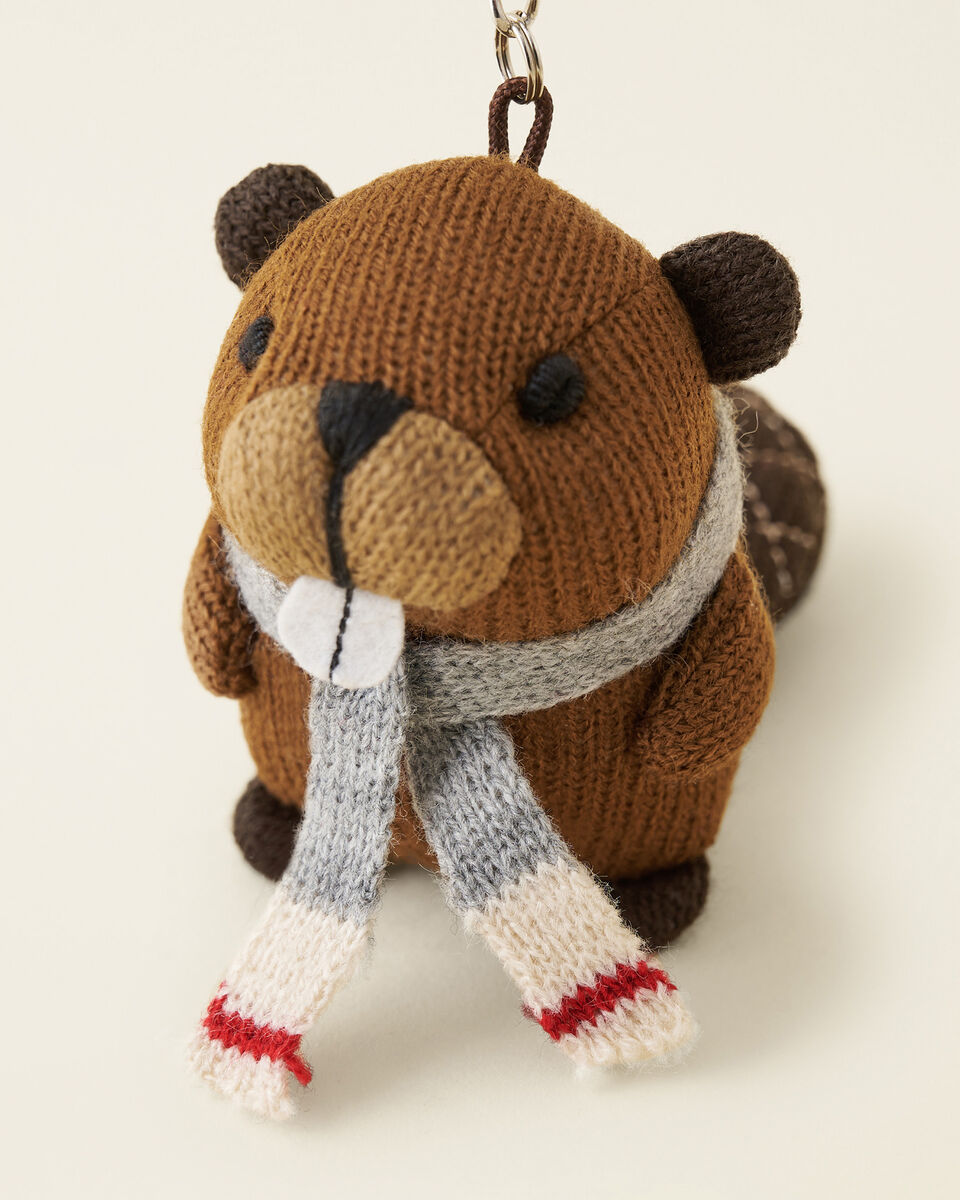 Roots Beaver Keychain