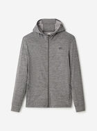 Active Textured Full Zip Hoodie