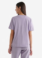T-shirt décontracté en coton bio Cooper pour femme