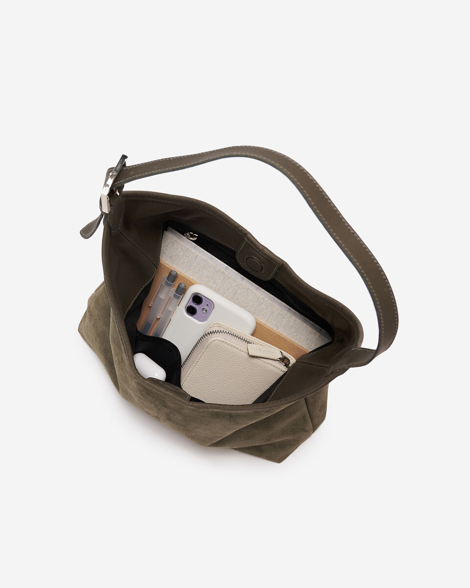 Small Jacq Shoulder Bag Suede