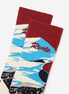 Adult Landscape Intarsia Sock