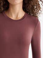 Renew Knit Fitted Long Sleeve Top