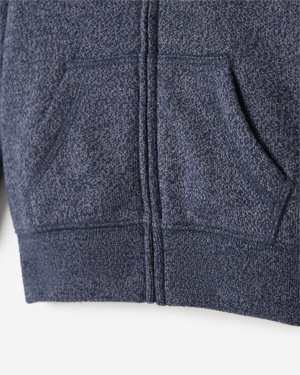 Chandail original &agrave; capuchon et glissi&egrave;re en coton bio pour b&eacute;b&eacute;s