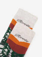 Chaussettes en tricot intarsia Paysage pour adultes