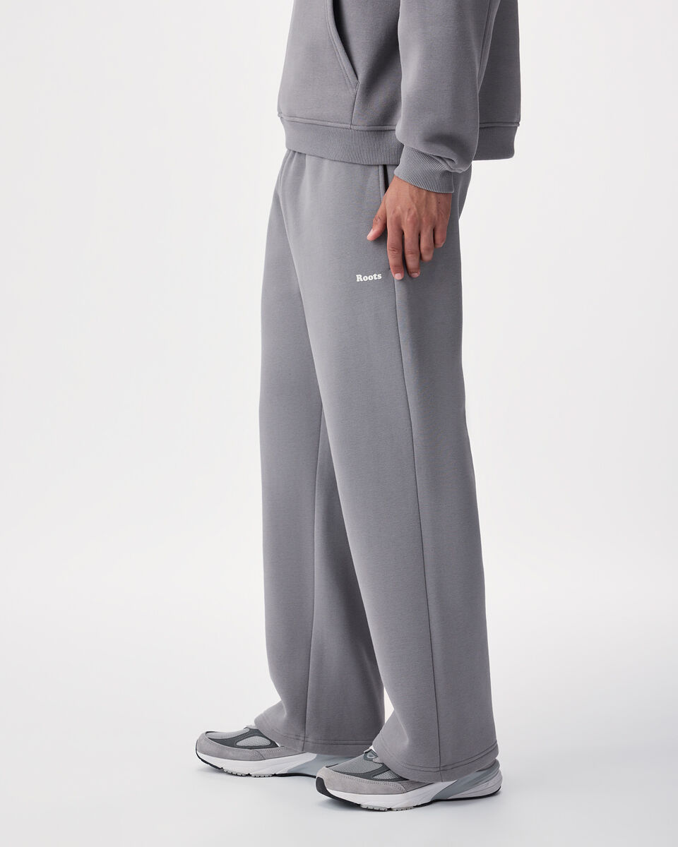 Pantalon en molleton Nuage &agrave; jambe droite