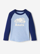 T-shirt style baseball Cooper en coton bio pour tout-petits