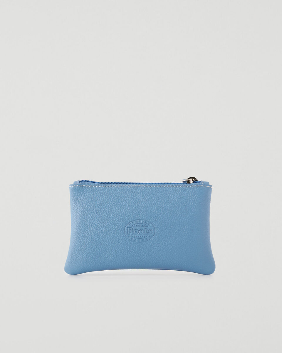 Pochette moyenne à glissière en cuir Cervino