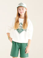 Kids Beaver Canoe Relaxed Crew Sweatshirt