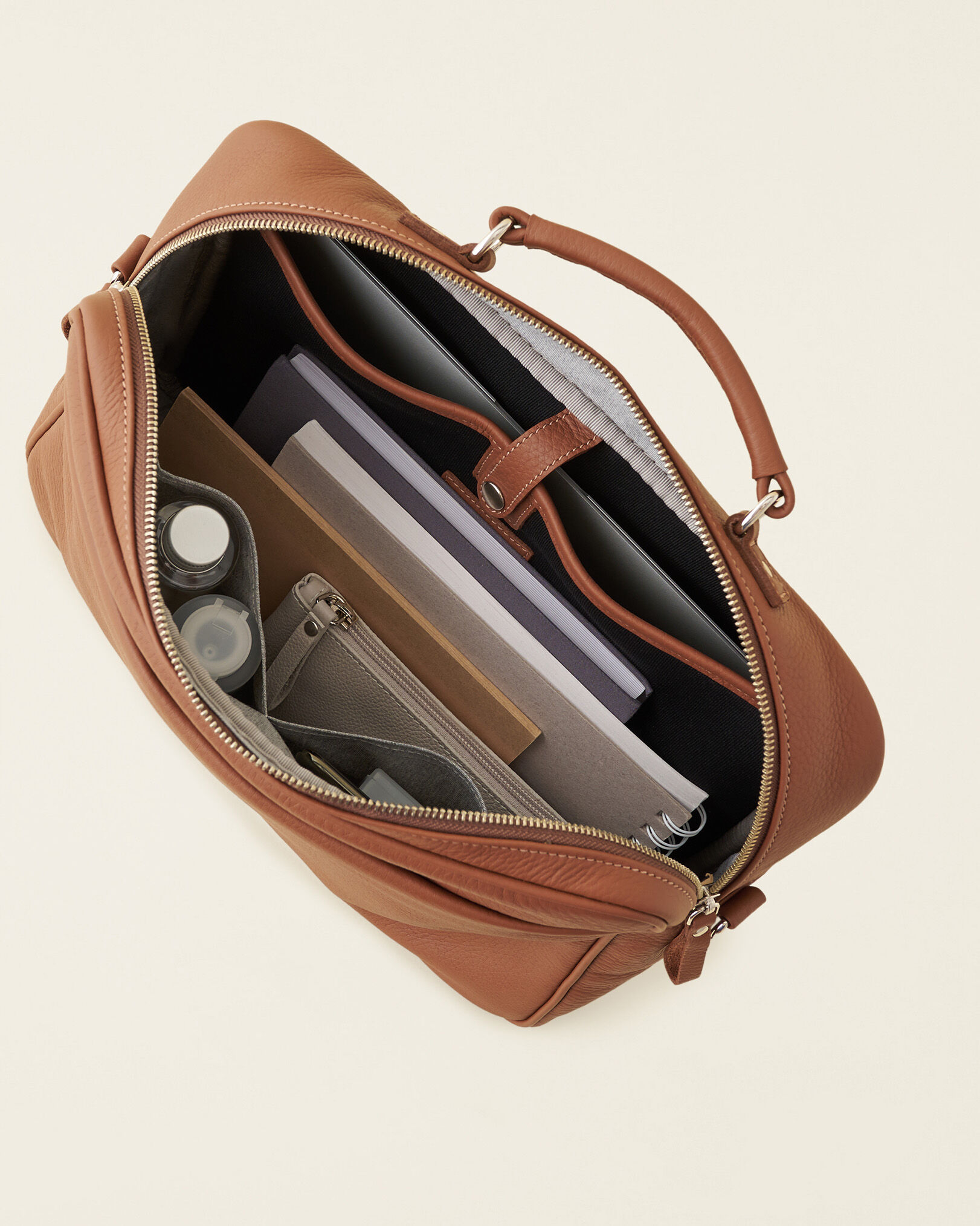 Roots leather laptop bag online