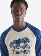 Mens Cooper Plaid Raglan Long Sleeve T-Shirt