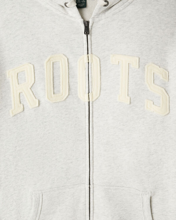 Roots Applique Full Zip Hoodie Roots Applique Full Zip Hoodie
