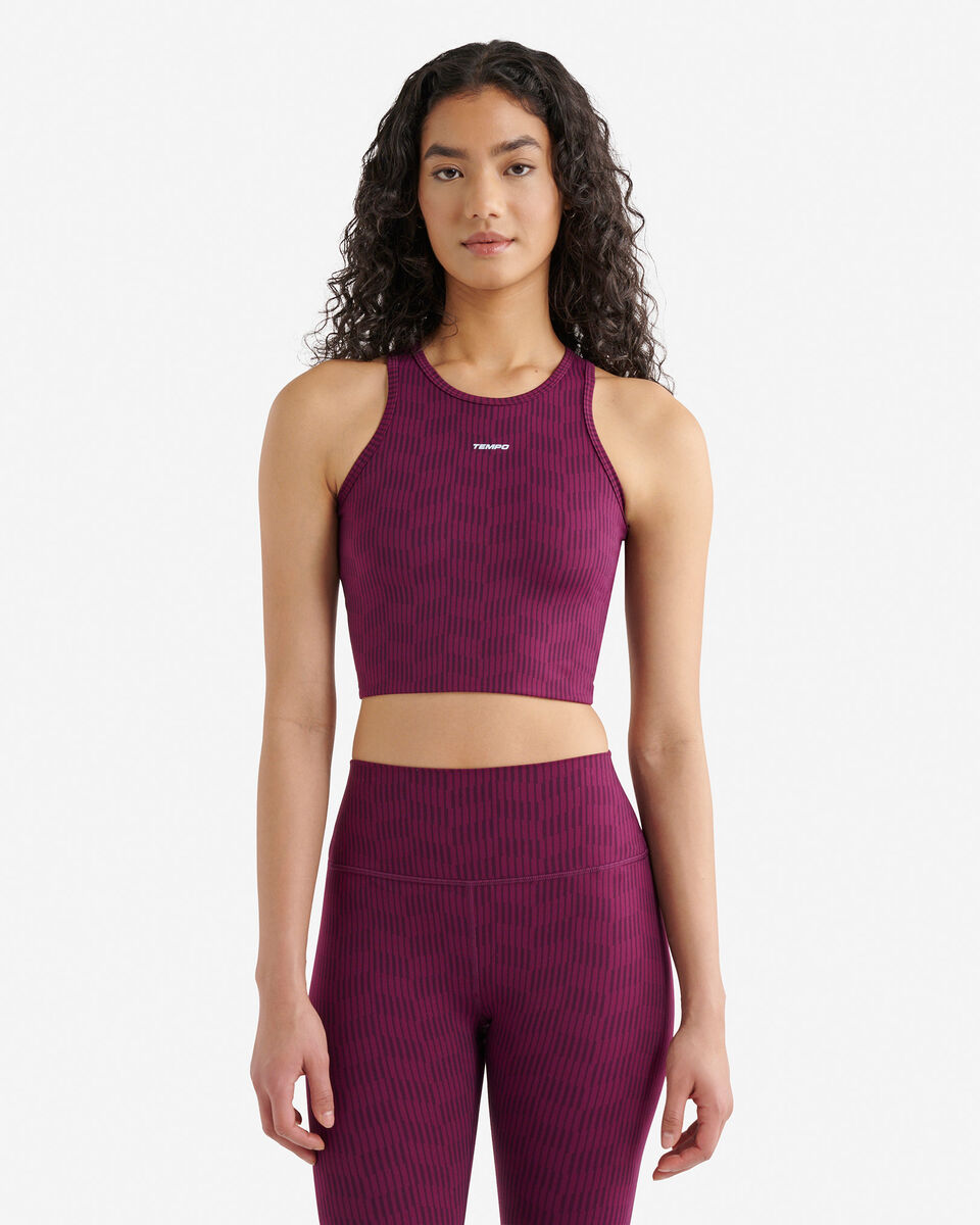 Roots Toronto Tempo Print Cropped Tank