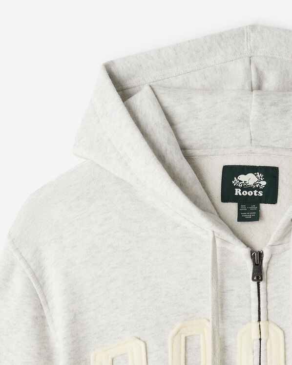 Roots Applique Full Zip Hoodie Roots Applique Full Zip Hoodie