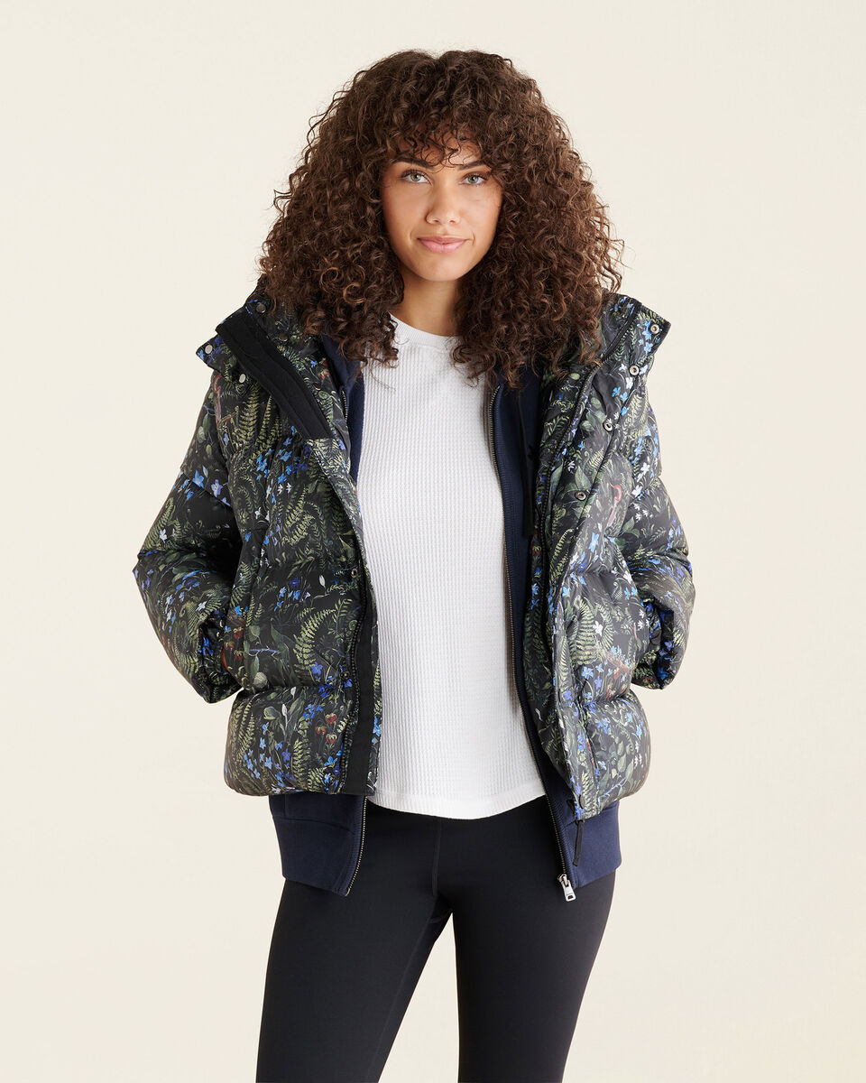 Roots Down Short Puffer Jacket