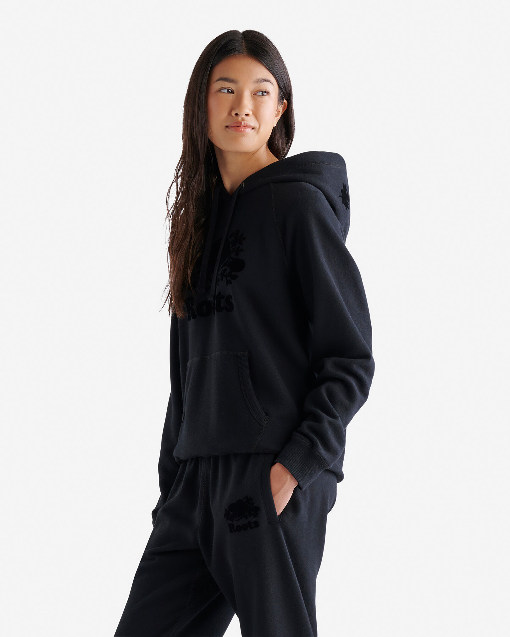 【Roots】ロゴフーディー☆Original Kanga Hoodie☆オーガニック Organic Original Kanga Hoodie | Sweatshirts and Hoodies | Roots