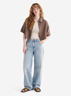 Renew Knit Crop T-Shirt