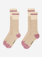 Adult Cotton Cabin Pop Sock 2 Pack