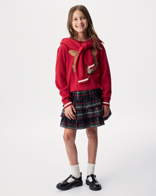Girls Plaid Skirt