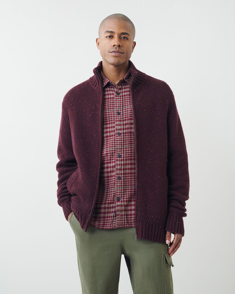 Luxe Wool Zip Jacket