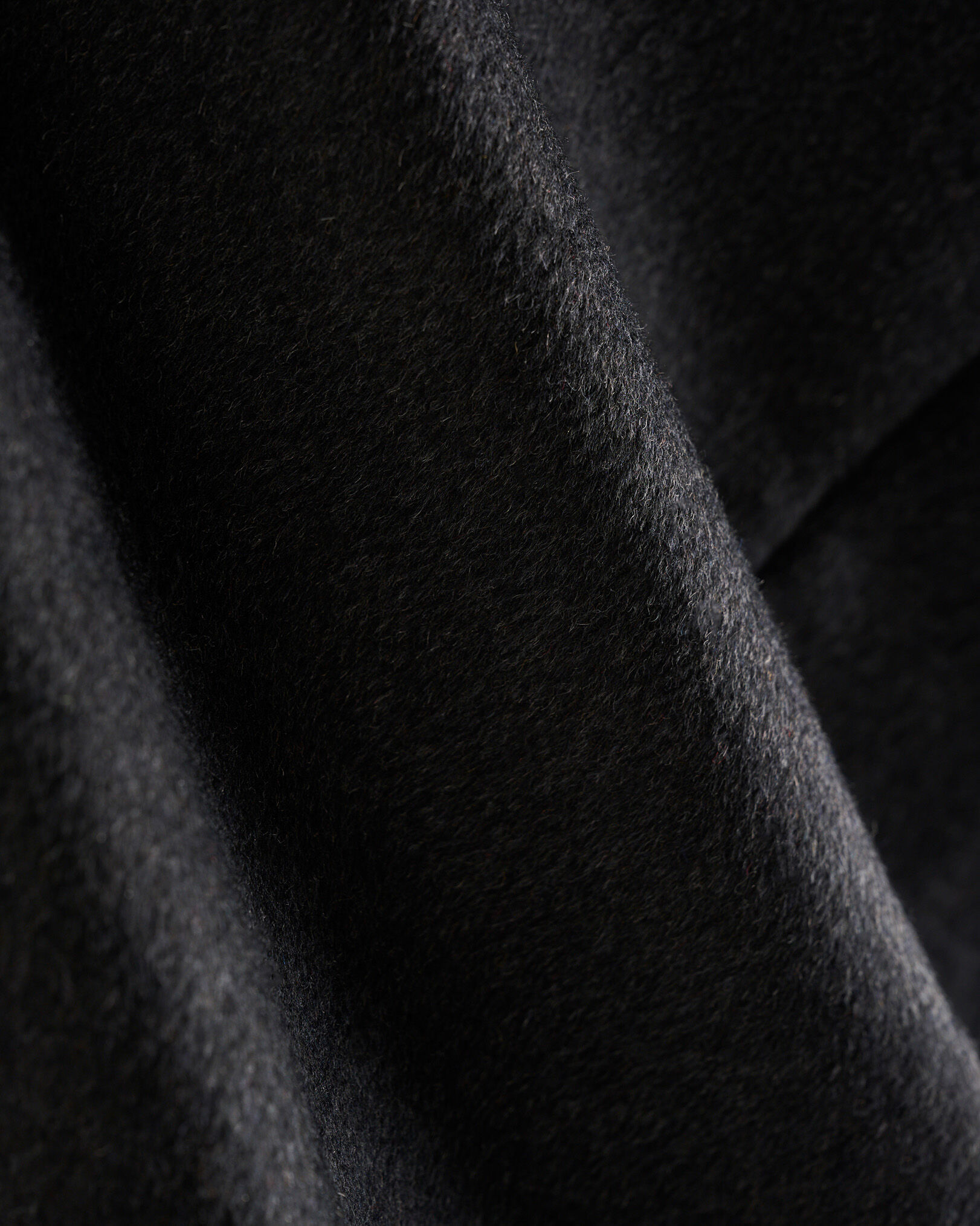 Long Wool Blend Coat