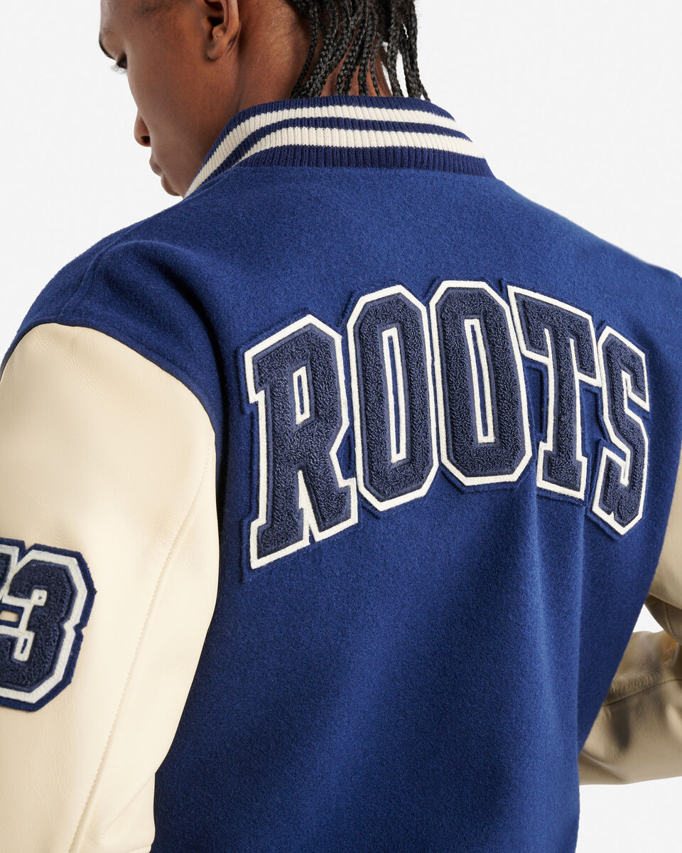 Blouson universitaire r&eacute;tro pour homme